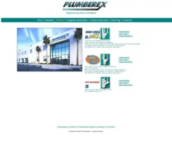 Plumberex.com(Plumberex Specialty Products ADA Fire Rated Under Lav Products) Screenshot