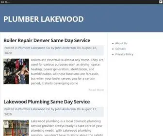 Plumberlakewoodco.com(Plumber Lakewood) Screenshot