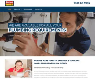 Plumbers-SYdney.com.au(Plumbers Sydney) Screenshot