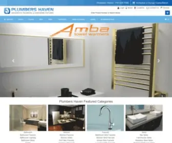 Plumbershaven.com(Plumbers Haven Trained staff) Screenshot