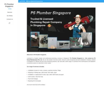 Plumbersingapore.org(PS Plumber) Screenshot