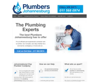 Plumbersjohannesburg.com(Plumbersjohannesburg) Screenshot