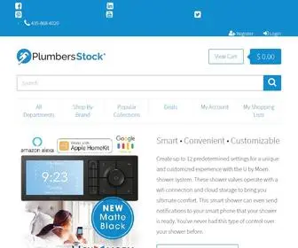 Plumbersstock.com(Plumbing Supply Online) Screenshot