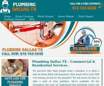 Plumbing--Dallas.com(Plumbing Dallas TX) Screenshot