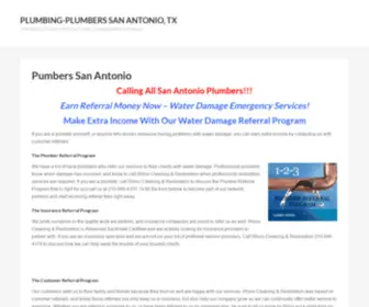 Plumbing-Plumber-Sanantonio.com(Plumbing Plumber Sanantonio) Screenshot