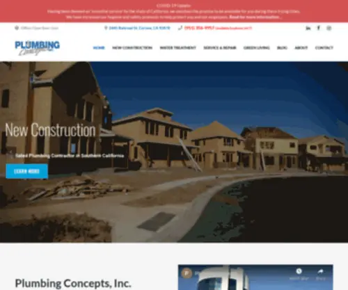 Plumbingconcepts.com(Plumbing Concepts) Screenshot