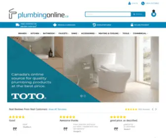 Plumbingonline.ca Screenshot