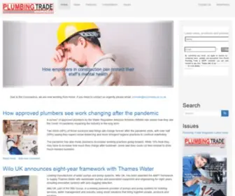 Plumbingtrademagazine.co.uk(Plumbing Trade Magazine) Screenshot