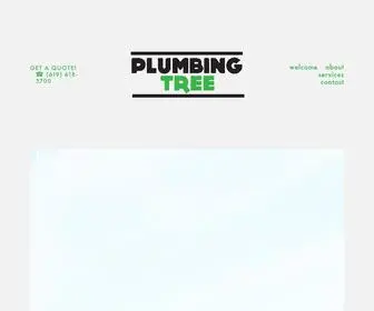 Plumbingtreesd.com(Plumbing Tree) Screenshot