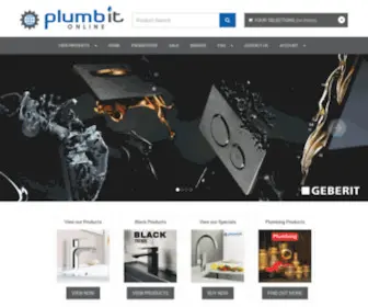 Plumbitonline.co.za(PlumbIt Online) Screenshot