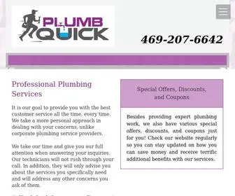 PlumbQuickcompany.com(Plumb Quick Company) Screenshot