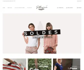 Plume-Shopping.com(Plume Shopping) Screenshot
