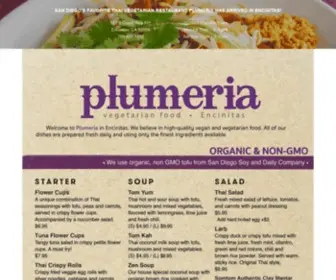 Plumeriaon101.com(Thai Vegetarian Culinary Experience) Screenshot