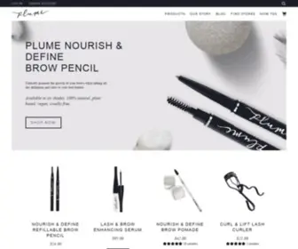 Plumescience.com(Plume Hair & Lash Science) Screenshot