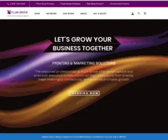 PlumGroveinc.com(Plum Grove) Screenshot