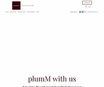 Plumm.in(Digital Marketing Advantage) Screenshot