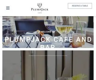 Plumpjackcafe.com(PlumpJack Cafe) Screenshot