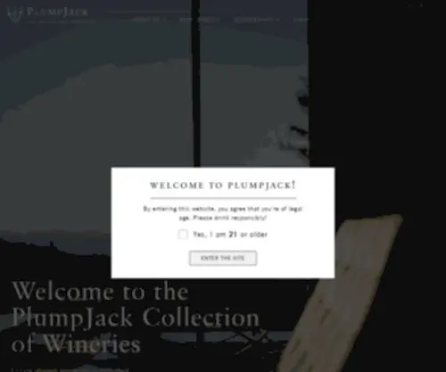 Plumpjackcollection.com(Our award) Screenshot