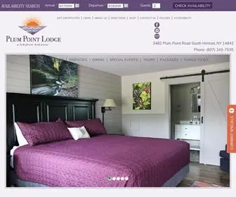 Plumpointlodgeflx.com(Plum Point Lodge) Screenshot