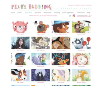 Plumpuddingillustration.com(Plum Pudding Illustration Agency) Screenshot
