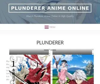 Plundereranime.com(Plunderer Anime Online) Screenshot