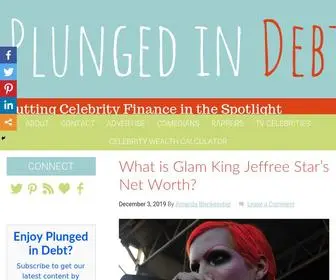 Plungedindebt.com(Plunged in Debt) Screenshot