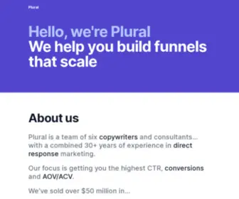 Pluralcopy.com(Pluralcopy) Screenshot