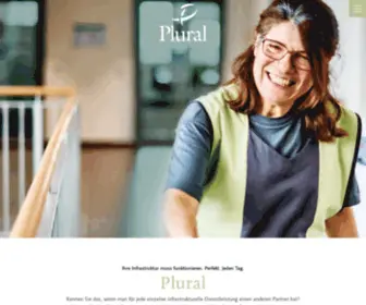 Plural.de(Home » PLURAL) Screenshot