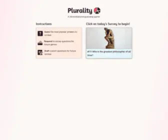 Plurality.fun(Plurality) Screenshot