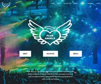 Plurangels.org(PLUR Angels) Screenshot
