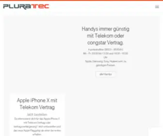 Pluratec.de(Pluratec) Screenshot