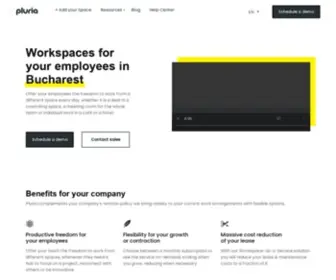 Pluria.co(Find coworking spaces in your area with Pluria ✔ Find the work space nearby) Screenshot