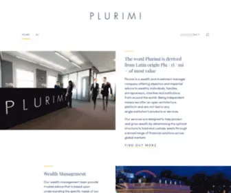 Plurimi.com(Home) Screenshot