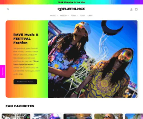 Plurthlings.com(PLURTHLINGS Home) Screenshot