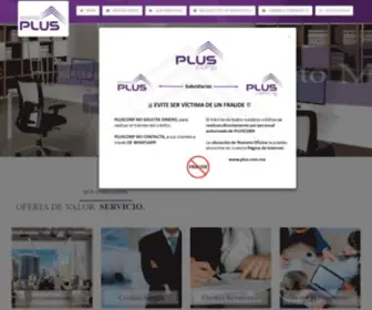 Plus.com.mx(PLUS CORP) Screenshot