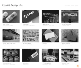 Plus63.com(Plus63 Design Co) Screenshot