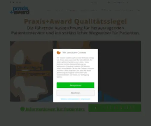 Plusaward.de(Das Praxis) Screenshot