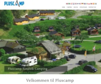 Pluscamp.no(Camping i Norge) Screenshot