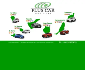 Pluscar-Fuerteventura.com(Autos Plus Car Fuerteventura) Screenshot