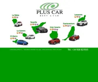 Pluscar-Grancanaria.com(Autos Plus Car Gran Canaria) Screenshot