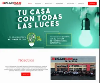 Pluscar.com.py(Pluscar Repuestos) Screenshot