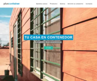 Pluscontainer.com.uy(Alquiler) Screenshot