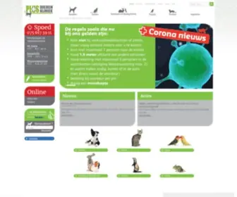 Plusdierenklinieken.nl(Uw dierenarts in Zaandam en Assendelft) Screenshot