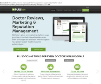 Plusdoc.com(Verified, Authentic Patient Reviews) Screenshot