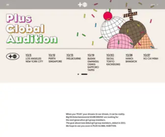 Plusglobalaudition.com(빅히트오디션) Screenshot