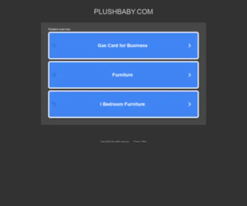 Plushbaby.com(Plushbaby) Screenshot