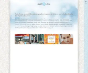 Plushdesign.net(Graphic Design for Print and Web) Screenshot