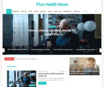 Plushealthnews.com(Plus Health News) Screenshot