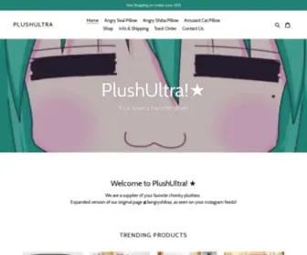 Plushultra.co(Create an Ecommerce Website and Sell Online) Screenshot