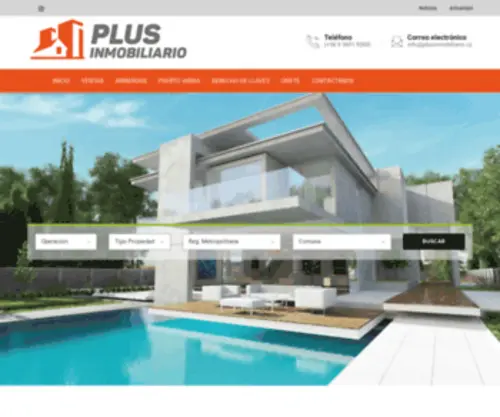 Plusinmobiliario.cl(Plus inmobiliario) Screenshot